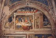 GIOVANNI DA MILANO Scenes out of life Christs  Christ in the house Simons, 2 Halfte 14 centuries. Germany oil painting artist